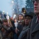 Protesters, activists and community members listen to a speech by Nekima Levy-Pounds, Minneapolis NAACP president, at a candlelight vigil held for Jamar Clark outside the 4th Precinct Nov. 20, 2015, in Minneapolis.
Stephen Maturen/Getty Images